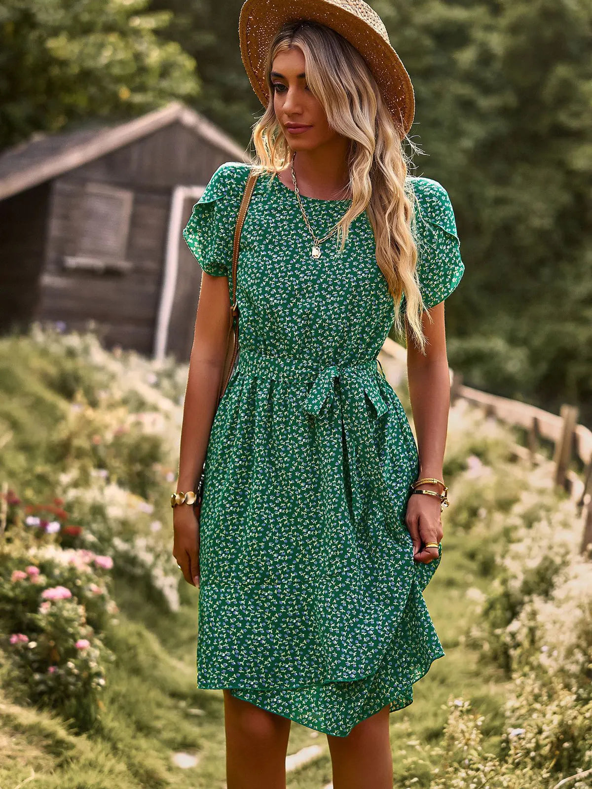 Women's Warm-Weather Elegant Dress | Flowy