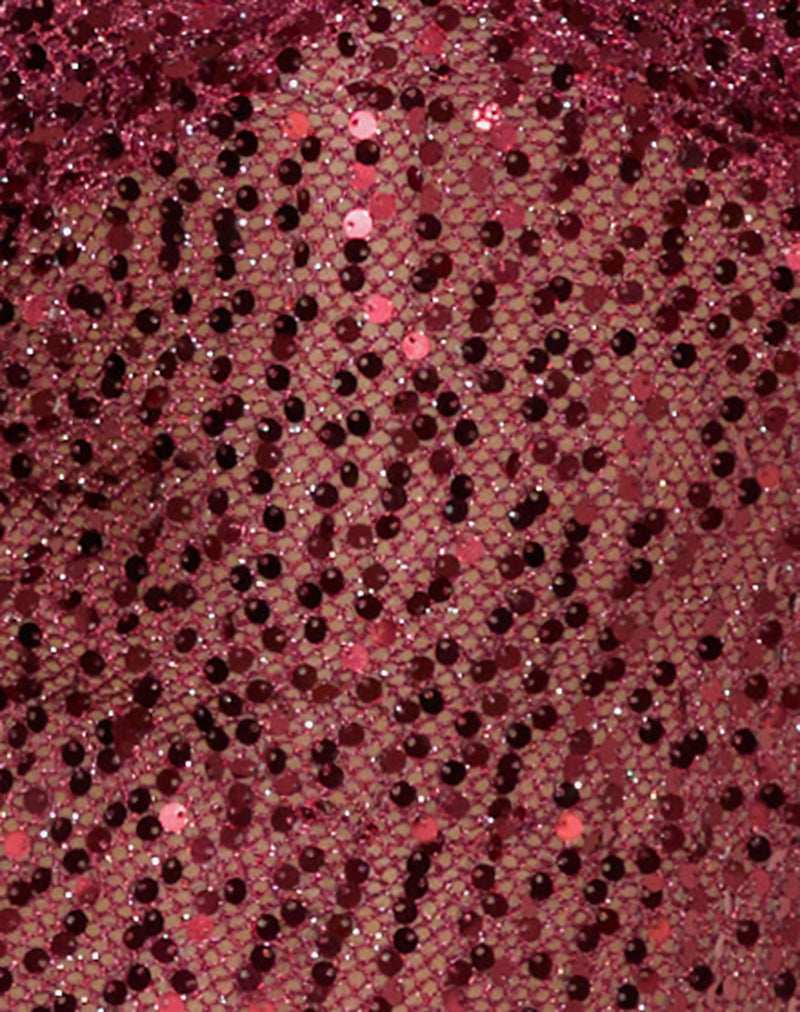 Women's Denim Shift Midi Dress in Burgundy for Everyday Wear