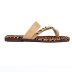 Women's Slip-On Flat Sandals with Cushioned Sole for All-Day Comfort