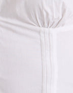 Women's Cotton Corset Top in White for Everyday Wear