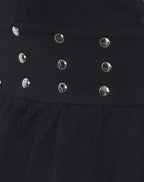 Women's Rayon Jersey Fashion Top in Black for Everyday Wear