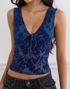 Women's Sheer Mesh Fashion Bodycon Top in Black for Everyday Wear
