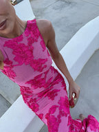 Floral Long Dress | Flowy Cut for any occasion