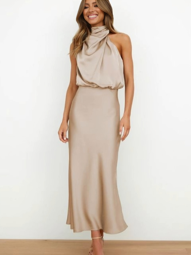 Elegant Elegant Dress | Sleeveless & Flowy