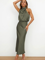Elegant Elegant Dress | Sleeveless & Flowy