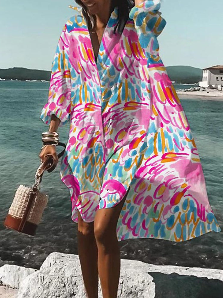 Clean-Cut Midi Dress | Flowing & Summer Style