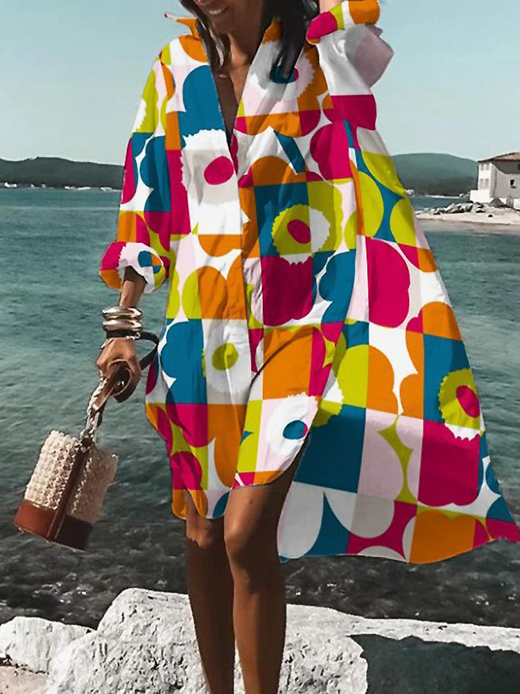 Clean-Cut Midi Dress | Flowing & Summer Style