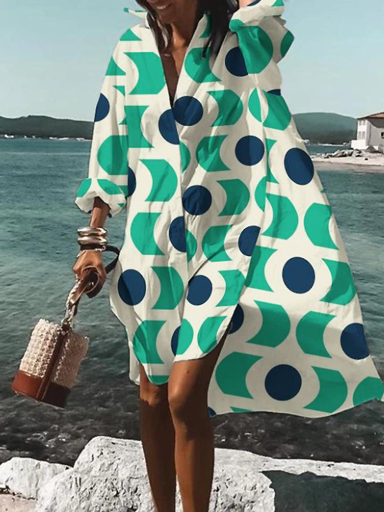 Clean-Cut Midi Dress | Flowing & Summer Style