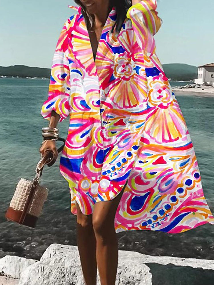 Clean-Cut Midi Dress | Flowing & Summer Style