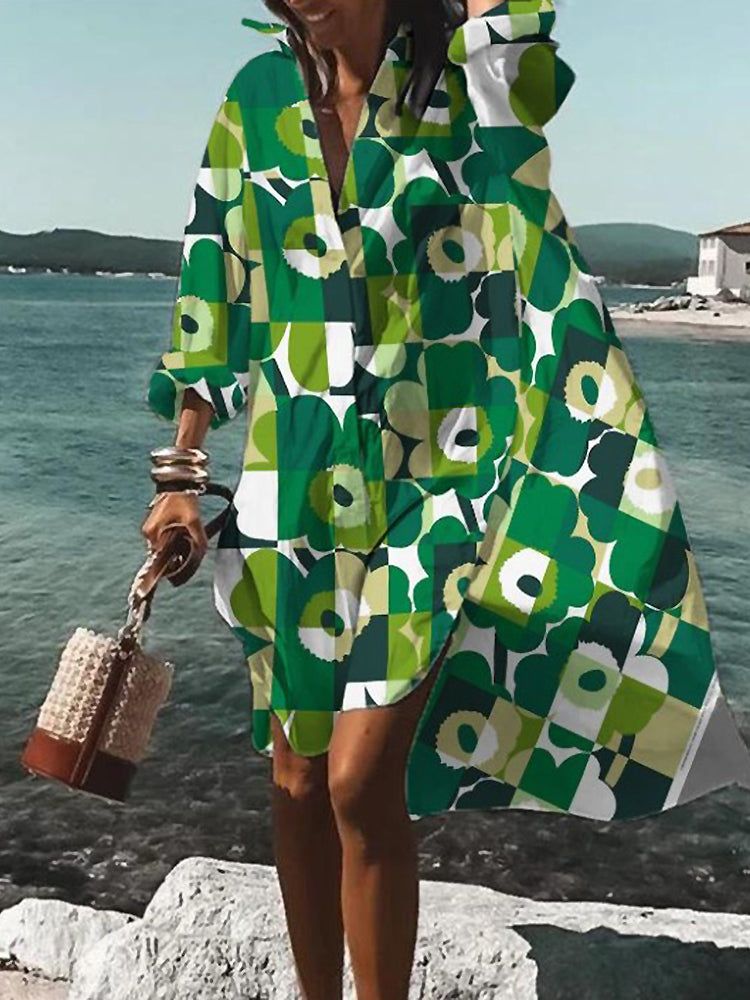 Clean-Cut Midi Dress | Flowing & Summer Style