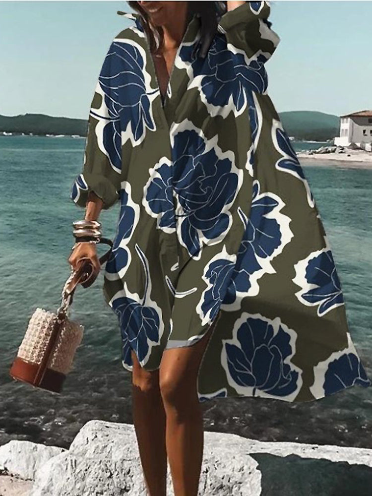 Clean-Cut Midi Dress | Flowing & Summer Style