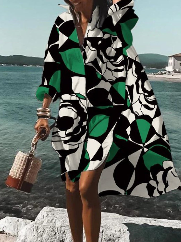 Clean-Cut Midi Dress | Flowing & Summer Style
