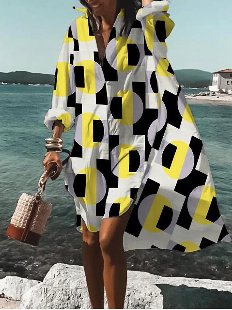 Clean-Cut Midi Dress | Flowing & Summer Style