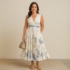 Summer Minimalist Maxi Dress with Breezy Silhouette