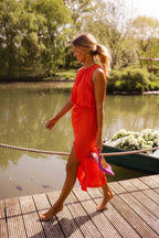 Minimalist Midi Dress | Flowy & Warm-Weather Style