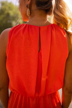 Minimalist Midi Dress | Flowy & Warm-Weather Style