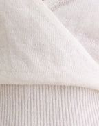 Women's Knit Fashion Top in White for Everyday Wear