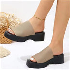 Women's Heeled Evening Sandals with Cushioned Sole for All-Day Comfort