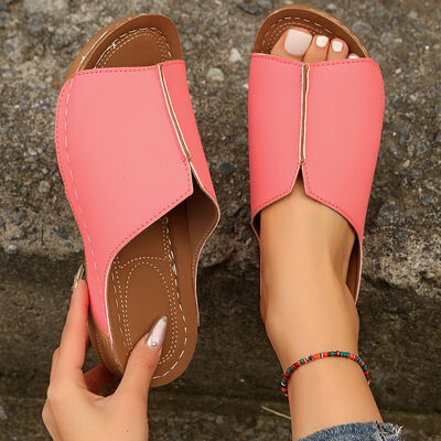 Women's Wedge Heel Sandals with Cushioned Sole for All-Day Comfort