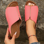Women's Wedge Heel Sandals with Cushioned Sole for All-Day Comfort