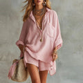 Orlinda | Women's Clothing Summer Linen Two-Piece Set with Breathable Fabric | Relaxed Fit for Effortless Comfort