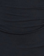 Women's Rayon Jersey Halterneck Top in Black for Everyday Wear