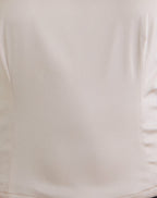 Women's Satin Fashion Top in Brown for Everyday Wear