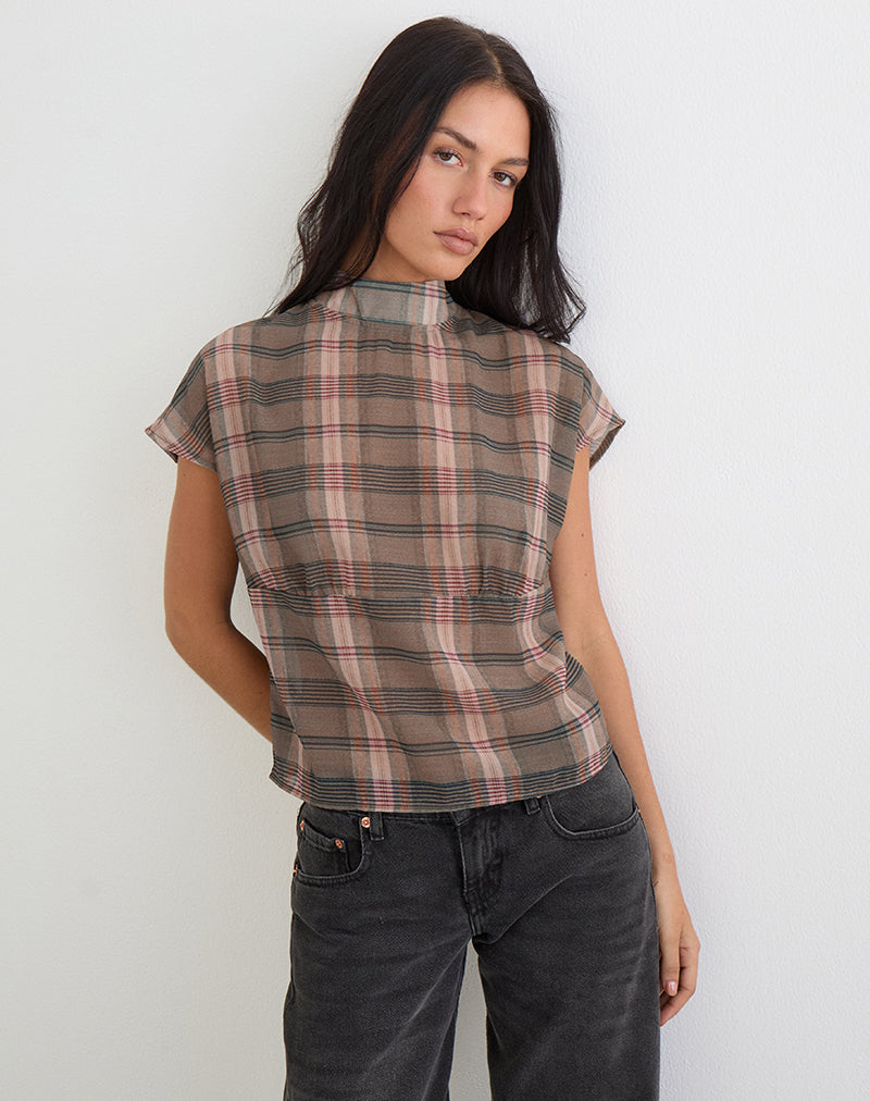 Women's Chiffon Fashion Top in Black for Everyday Wear