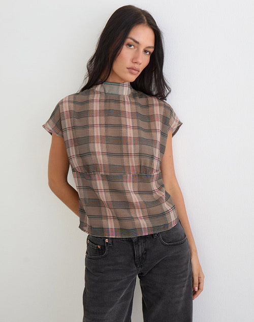 Women's Chiffon Fashion Top in Black for Everyday Wear