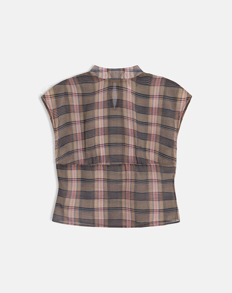 Women's Chiffon Fashion Top in Black for Everyday Wear