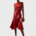Sleeveless Classic Midi Dress | Day-to-Night
