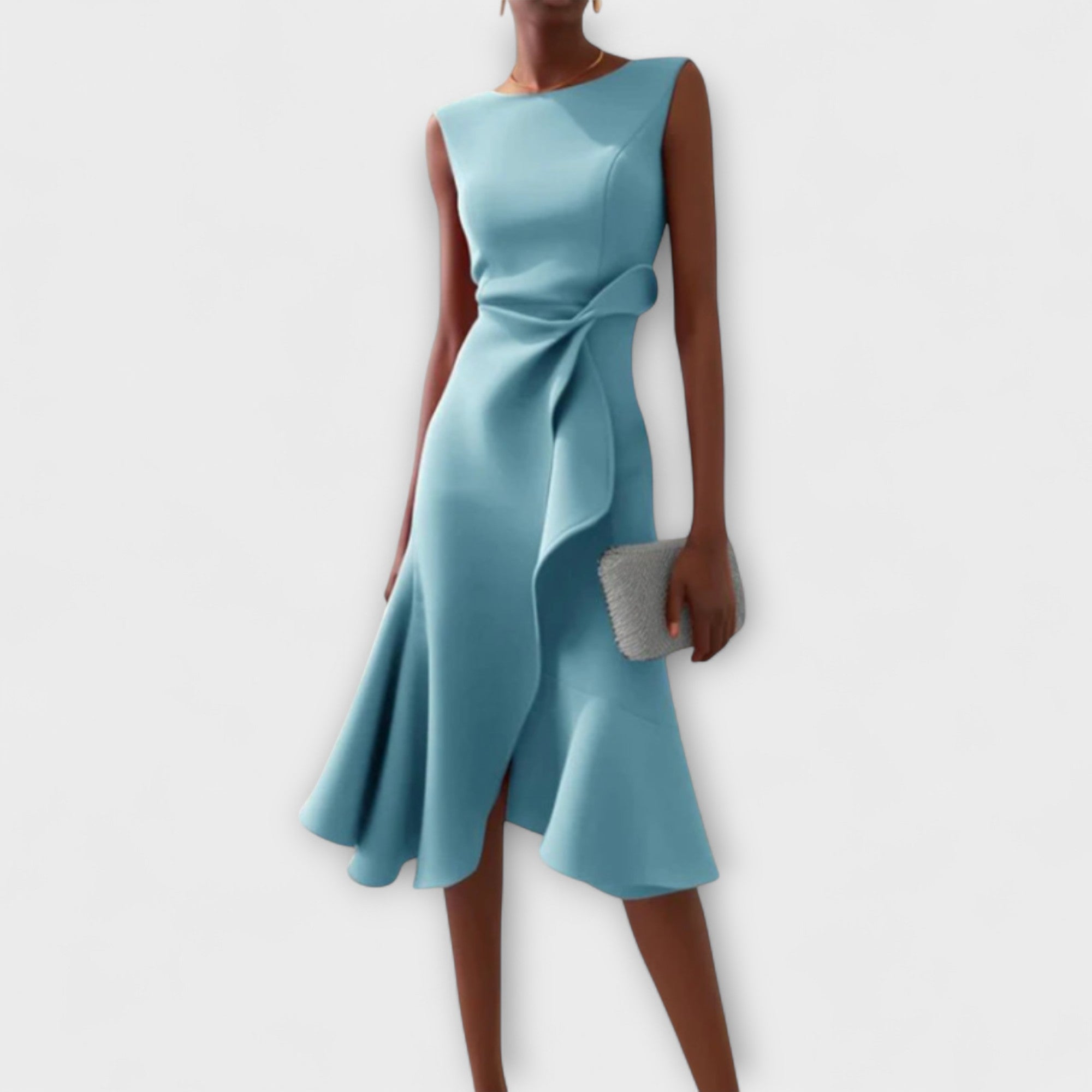 Sleeveless Classic Midi Dress | Day-to-Night