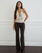 Women's Fashion Top with Cowl Neckline for Everyday Wear