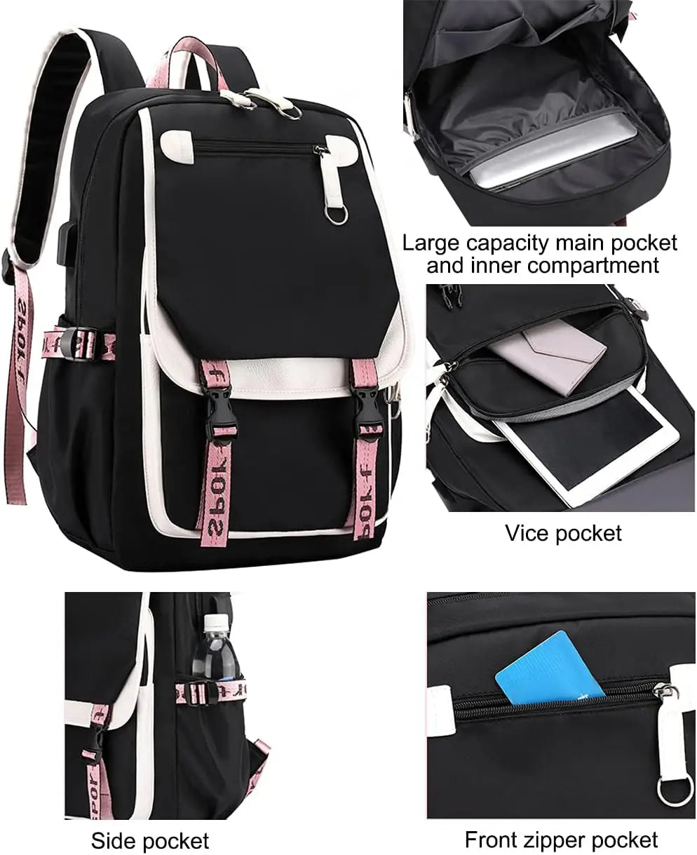 Stylish Kids Backpacks with USB Charging Port | Durable Design for School and Daily Use