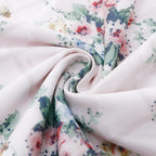 Women's Floral Corset Bodice Spaghetti Strap A-Line Maxi Dress – Romantic Cottagecore Garden Party Wedding Guest Summer Dress