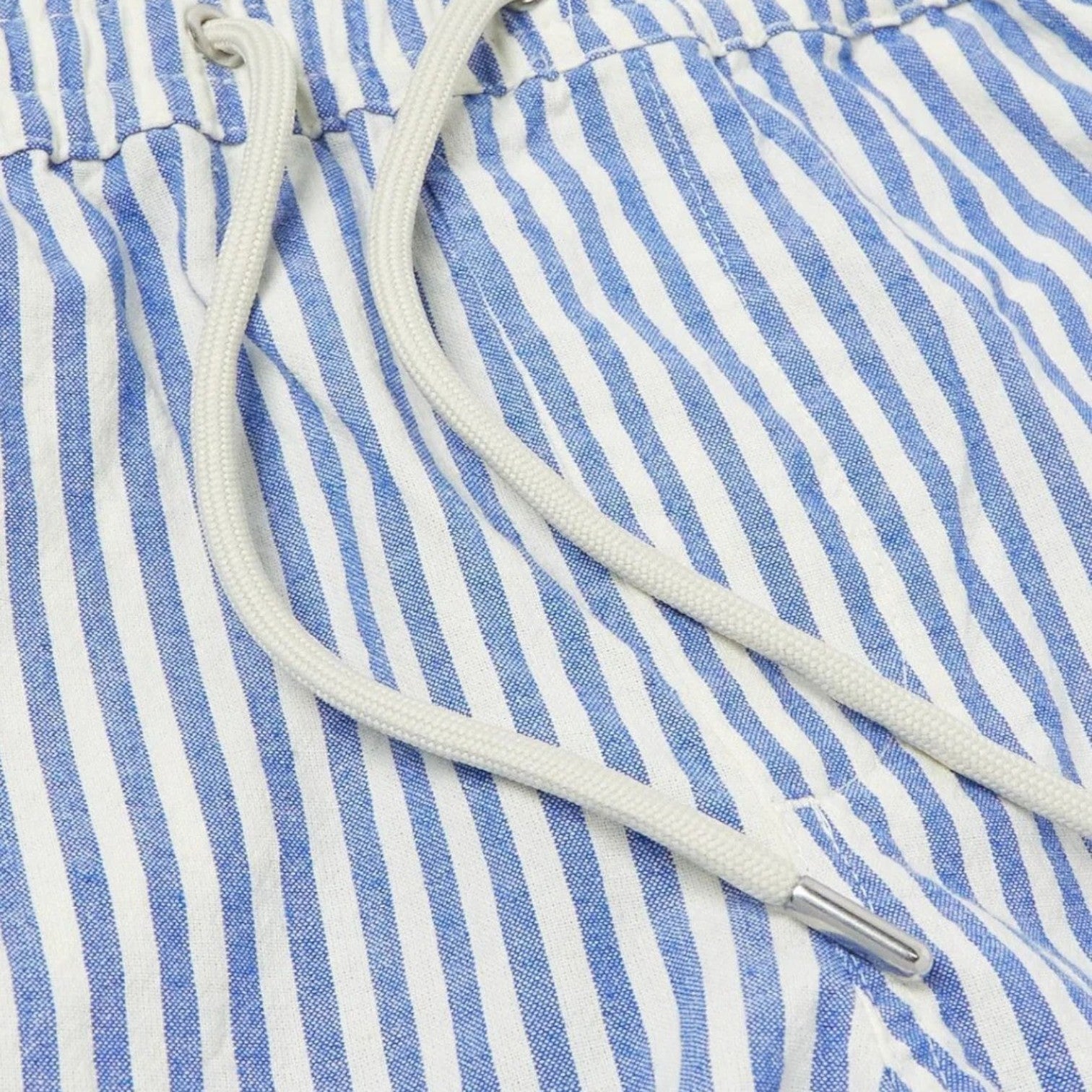 Timeless Riviera | Men's Shorts with Lightweight Linen Fabric | Striped Design for Effortless Summer Comfort