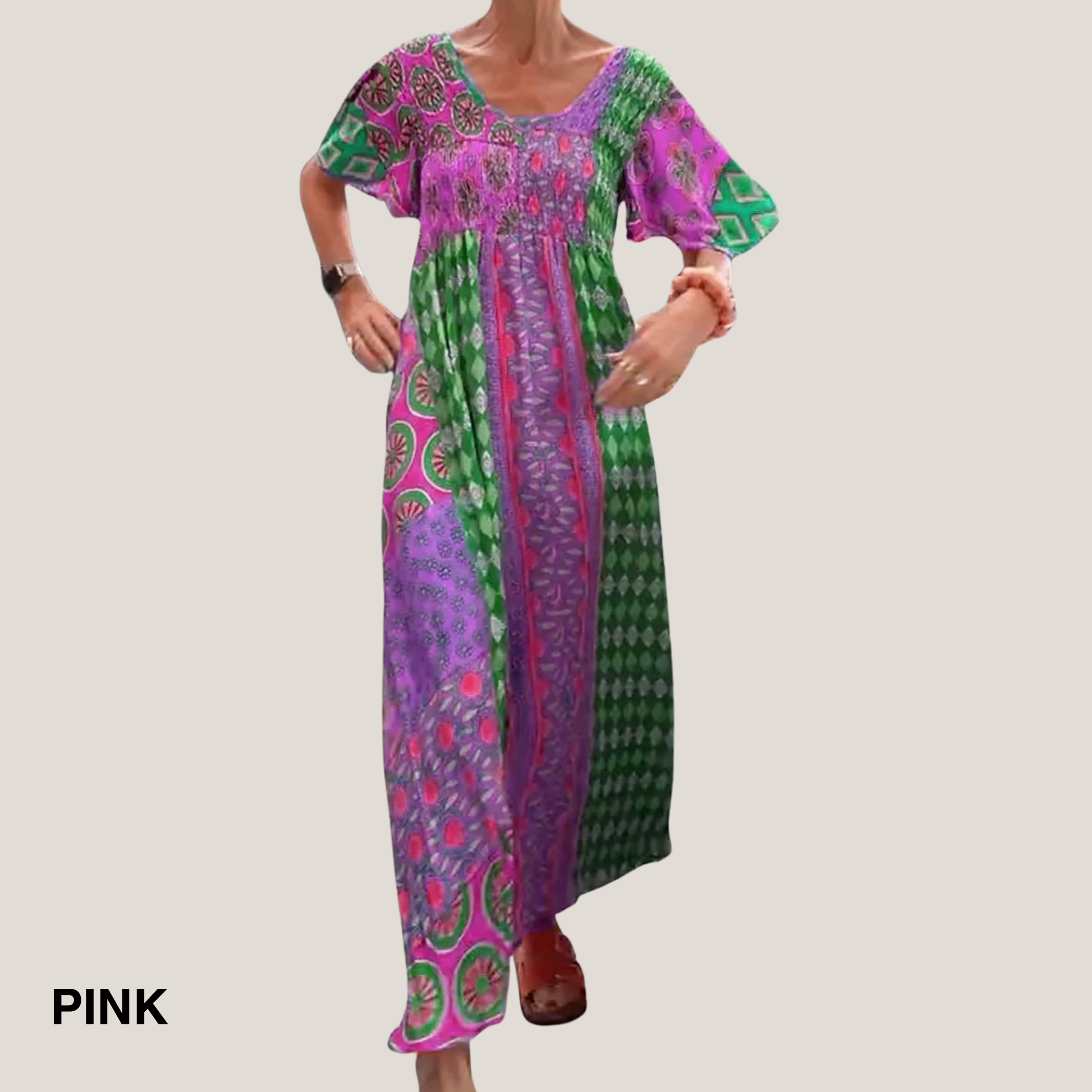 Chic Paisley Midi Dress for any occasion