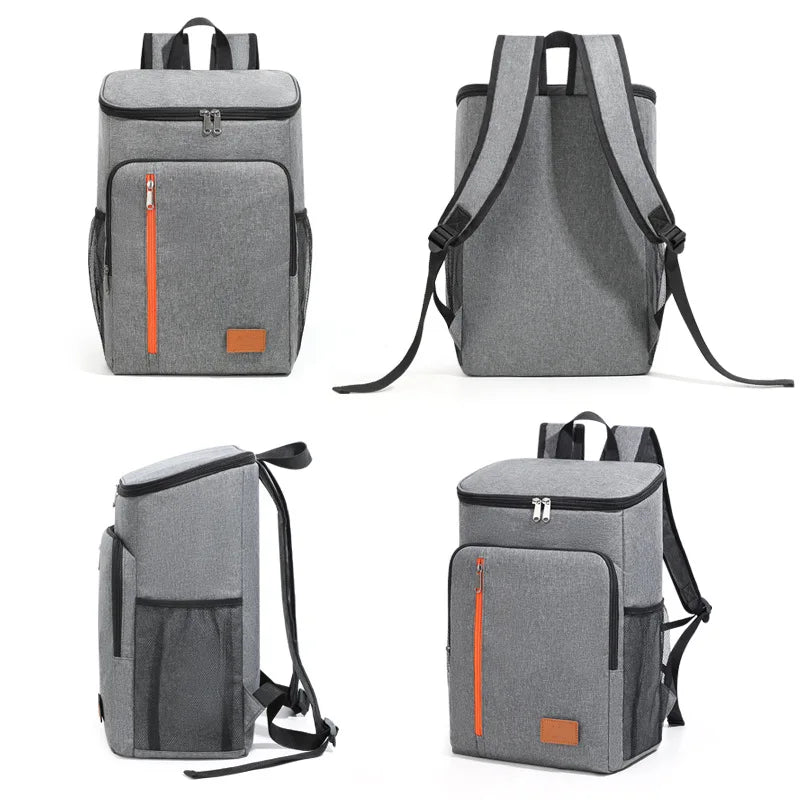 Versatile Insulated Lunch Bag with Waterproof Design | 18L Capacity for Outdoor Dining