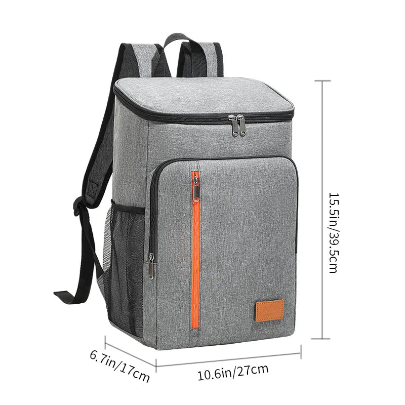 Versatile Insulated Lunch Bag with Waterproof Design | 18L Capacity for Outdoor Dining