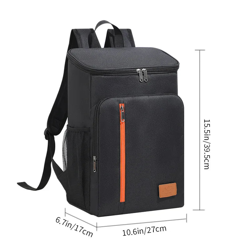 Versatile Insulated Lunch Bag with Waterproof Design | 18L Capacity for Outdoor Dining