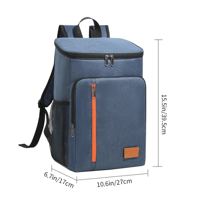 Versatile Insulated Lunch Bag with Waterproof Design | 18L Capacity for Outdoor Dining
