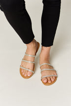 Women's Heeled Evening Sandals with Cushioned Sole for All-Day Comfort