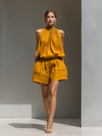 Linen Elegant Two-Piece Set for any occasion