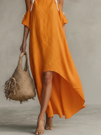 Chic Bohemian Print Dress for festivals and outdoor days