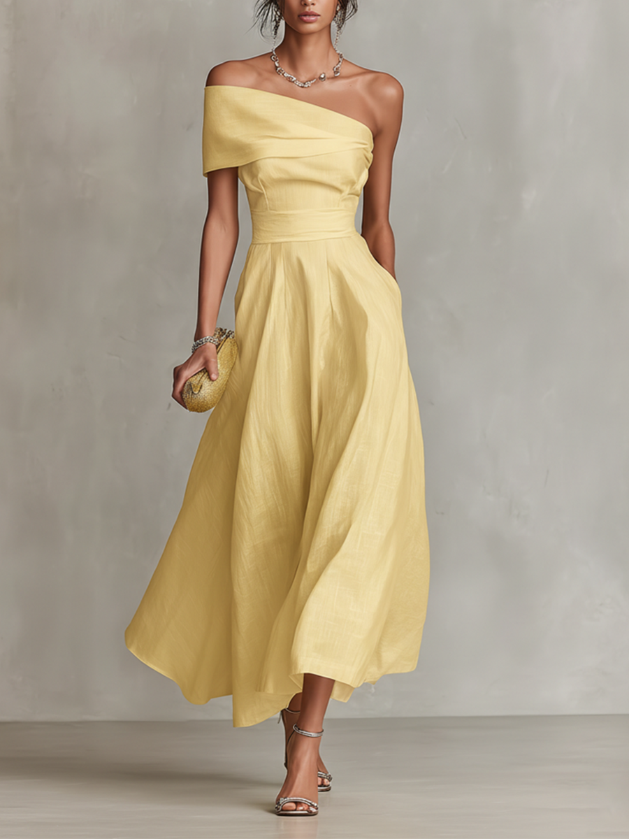 Sleeveless Linen Dress | Everyday Style