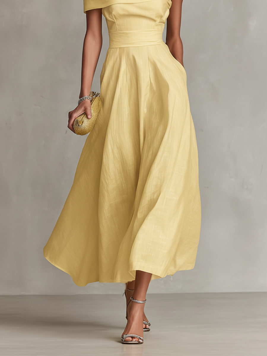 Sleeveless Linen Dress | Everyday Style