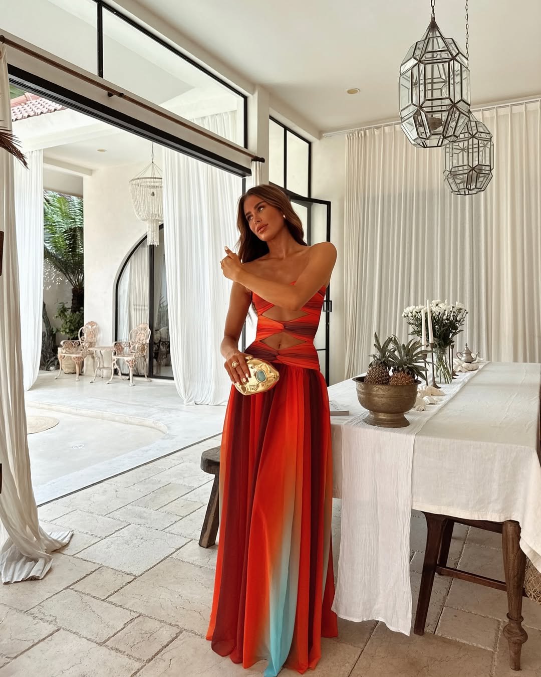 Wren Collection | Women's Maxi Dress with Strapless A-Line Design | Elegant Summer Style for Effortless Charm