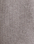 Women's Knit Long Sleeve Top in Grey for Everyday Wear