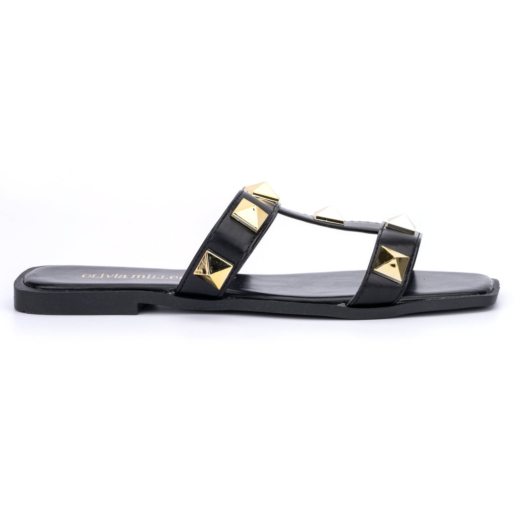 Women's Slip-On Flat Sandals with Cushioned Sole for All-Day Comfort