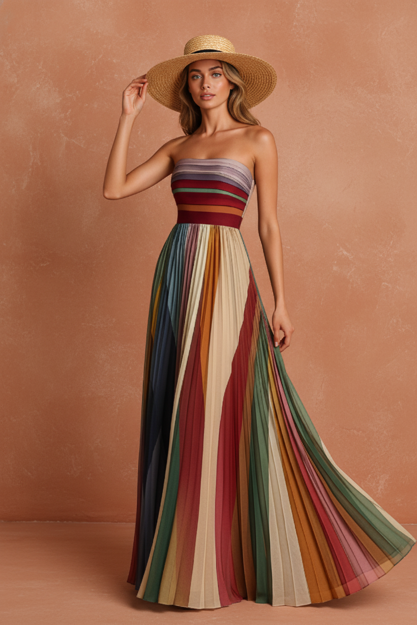 Women's Shift Maxi Dress for Date Night